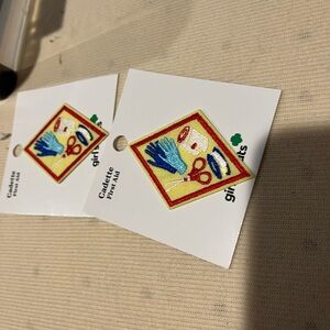 Girl Scouts First Aid Patch you get one